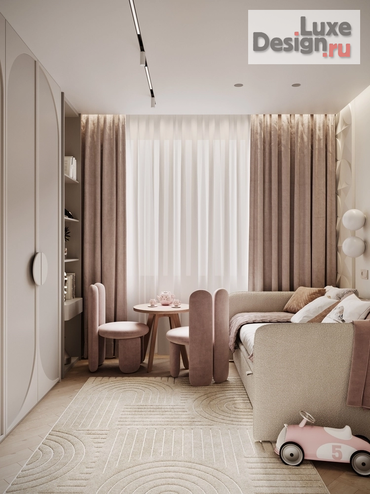 Дизайн интерьера трехкомнатной квартиры "Пойма" (фото 15)