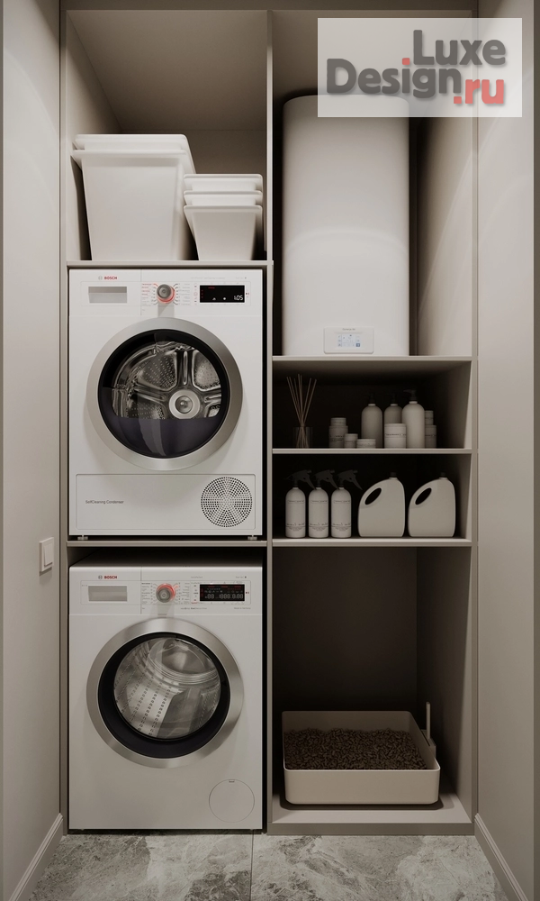 Дизайн интерьера трехкомнатной квартиры "Пойма" (фото 18)