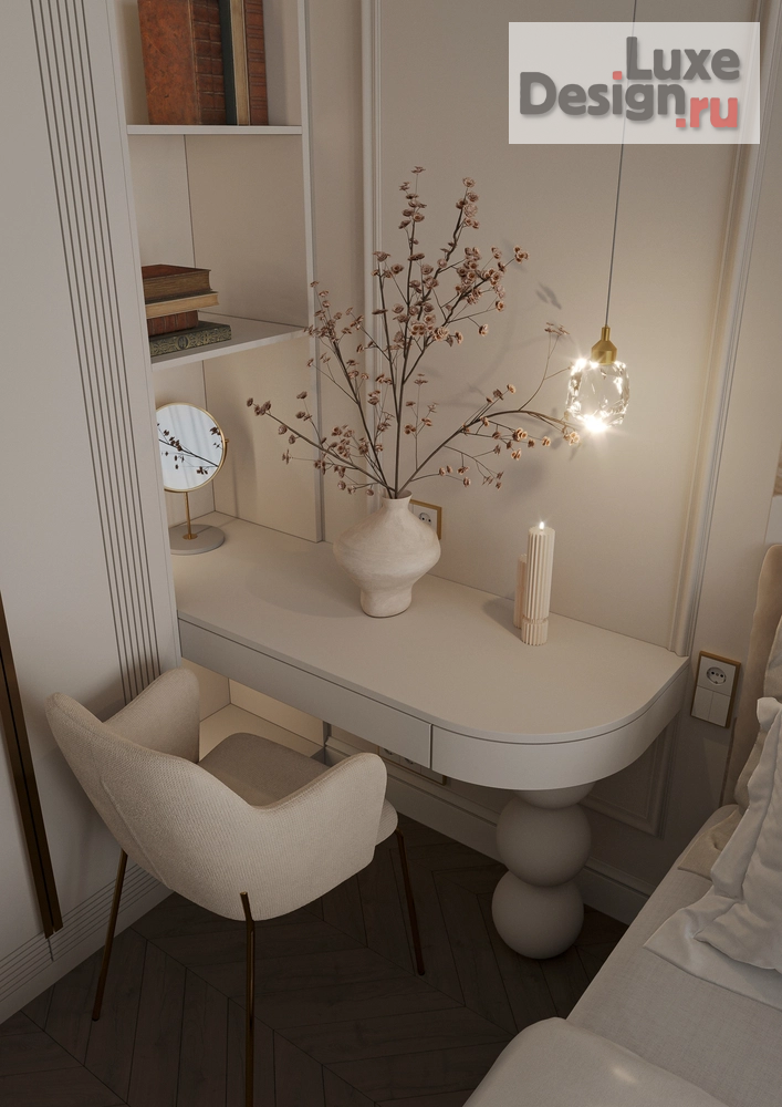 Дизайн интерьера трехкомнатной квартиры "ЖК I Love" (фото 43)