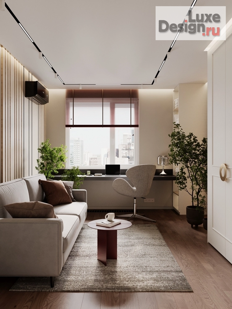 Дизайн интерьера трехкомнатной квартиры "Пойма" (фото 21)