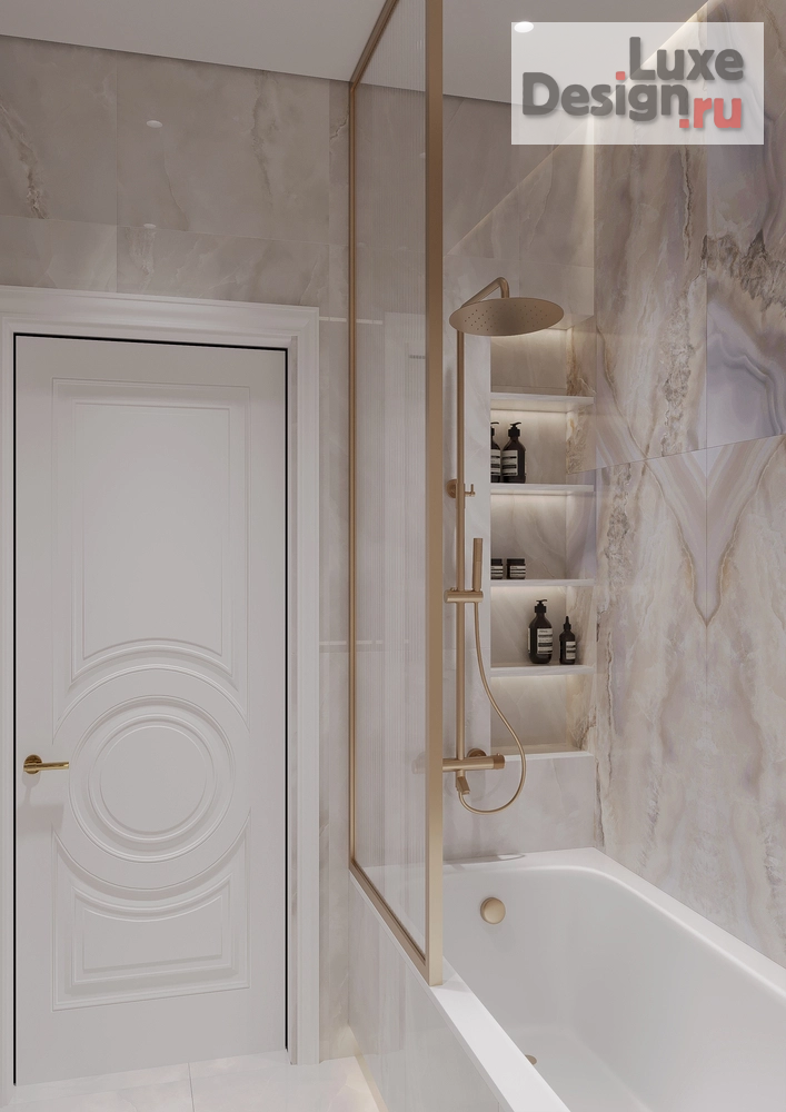 Дизайн интерьера трехкомнатной квартиры "ЖК I Love" (фото 5)