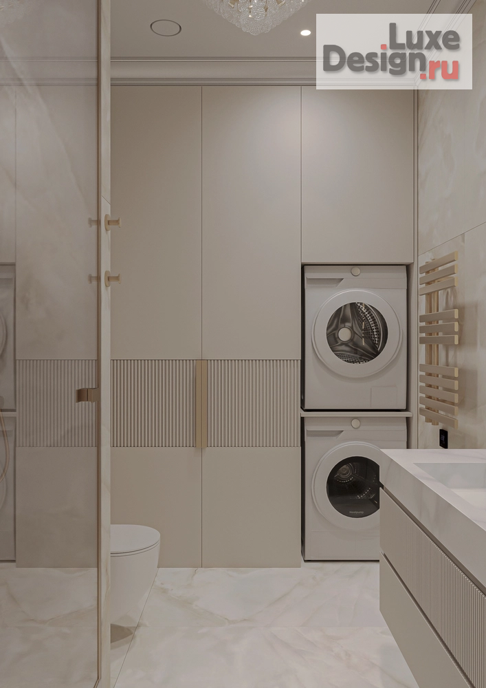 Дизайн интерьера трехкомнатной квартиры "ЖК I Love" (фото 37)