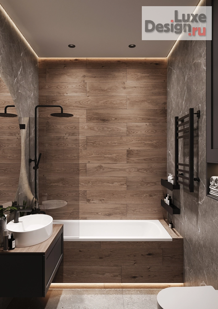 Дизайн интерьера трехкомнатной квартиры "ЖК Событие Темное" (фото 21)