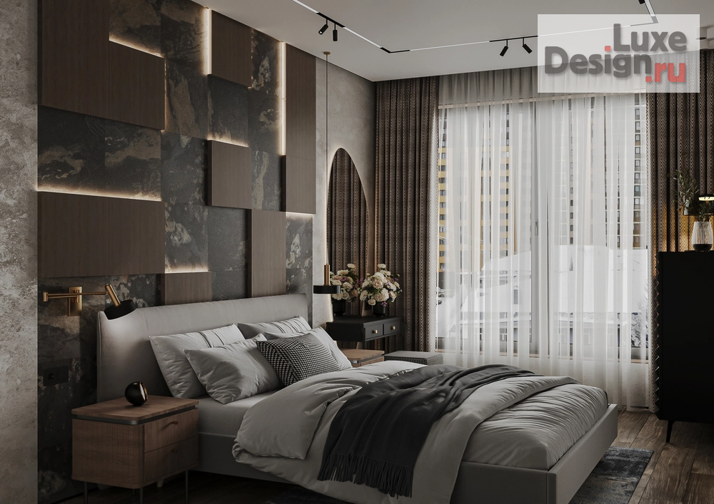 Дизайн интерьера трехкомнатной квартиры "ЖК Событие Темное" (фото 28)