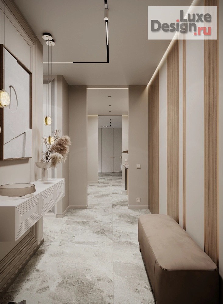 Дизайн интерьера трехкомнатной квартиры "Пойма" (фото 5)