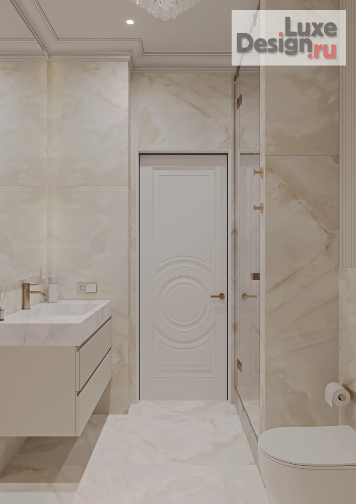 Дизайн интерьера трехкомнатной квартиры "ЖК I Love" (фото 38)