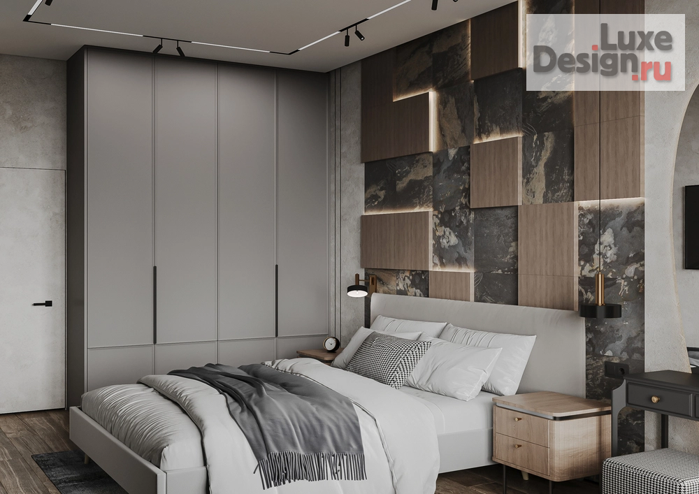 Дизайн интерьера трехкомнатной квартиры "ЖК Событие Темное" (фото 29)