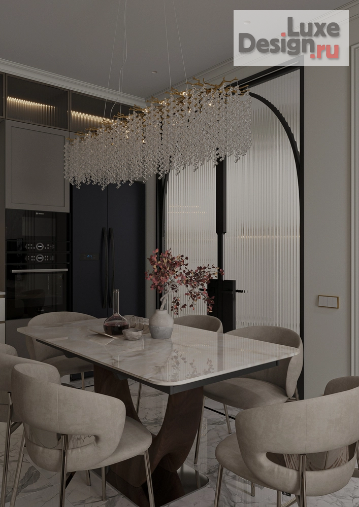 Дизайн интерьера трехкомнатной квартиры "ЖК I Love" (фото 16)