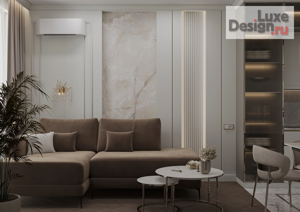 Дизайн интерьера трехкомнатной квартиры "ЖК I Love" (фото 17)