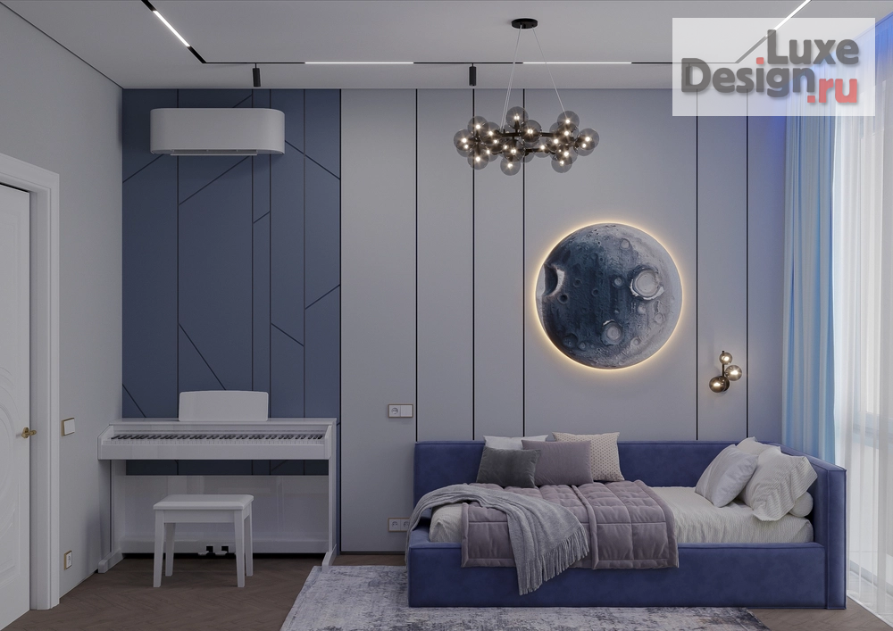 Дизайн интерьера трехкомнатной квартиры "ЖК I Love" (фото 26)