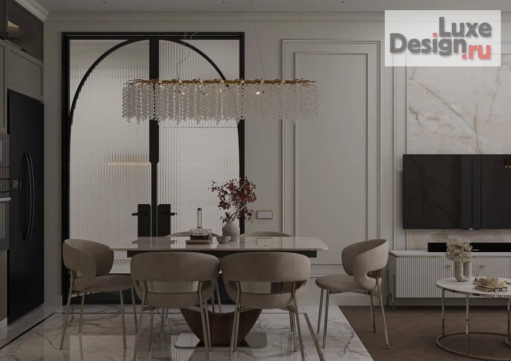 Дизайн интерьера трехкомнатной квартиры "ЖК I Love" (фото 19)