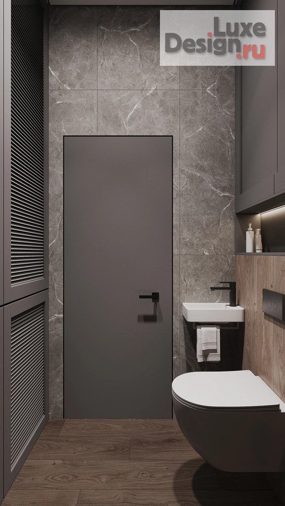 Дизайн интерьера трехкомнатной квартиры "ЖК Событие Темное" (фото 26)