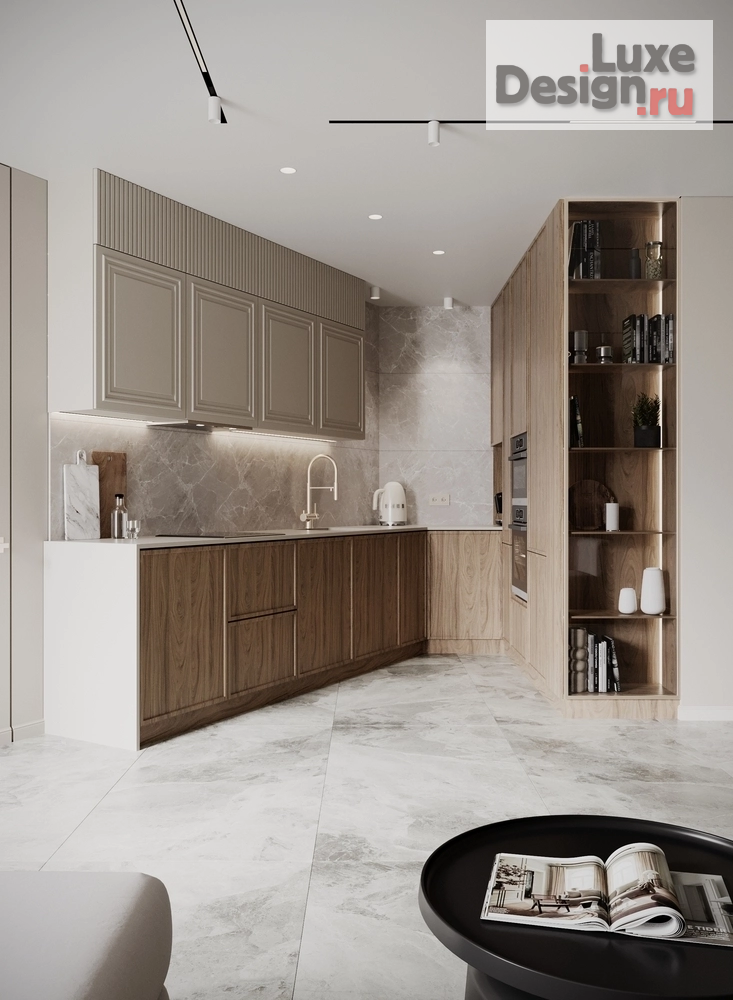 Дизайн интерьера трехкомнатной квартиры "Пойма" (фото 10)