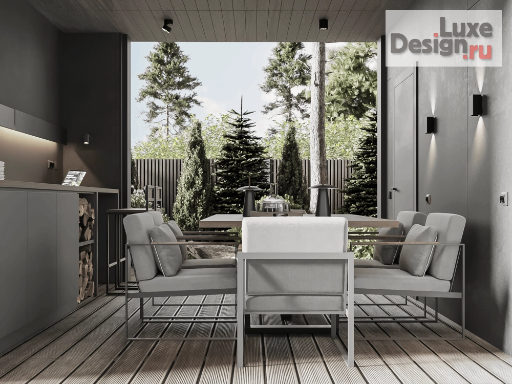 Дизайн интерьера отеля "Курорт "Белая Дача. Летняя кухня"" (фото 1)