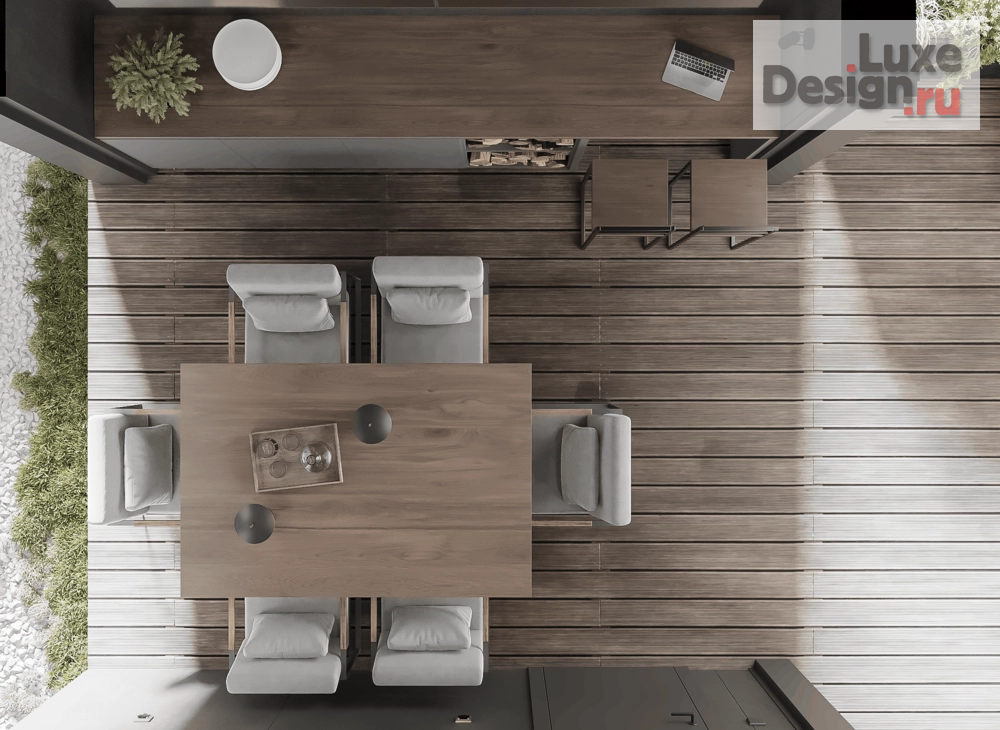 Дизайн интерьера отеля "Курорт "Белая Дача. Летняя кухня"" (фото 6)