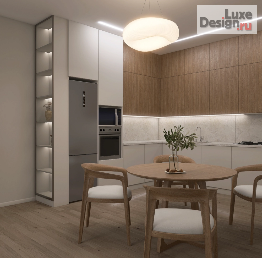 Дизайн интерьера частного дома "Дом для молодой семьи в эко-стиле" (фото 5)