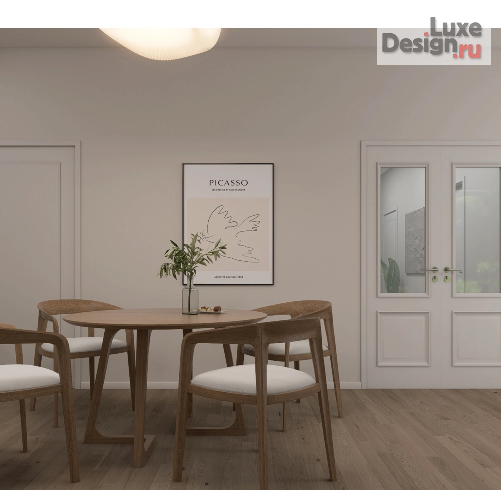 Дизайн интерьера частного дома "Дом для молодой семьи в эко-стиле" (фото 6)