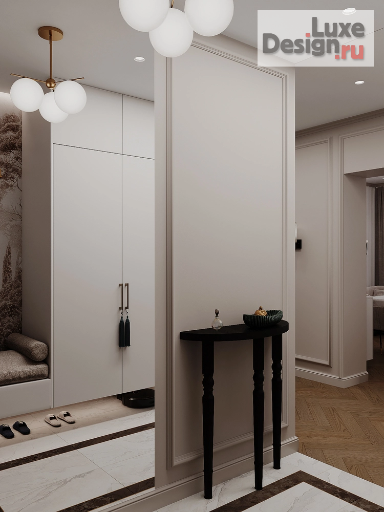 Дизайн интерьера двухкомнатной квартиры "ЖК "Ландыш"" (фото 10)