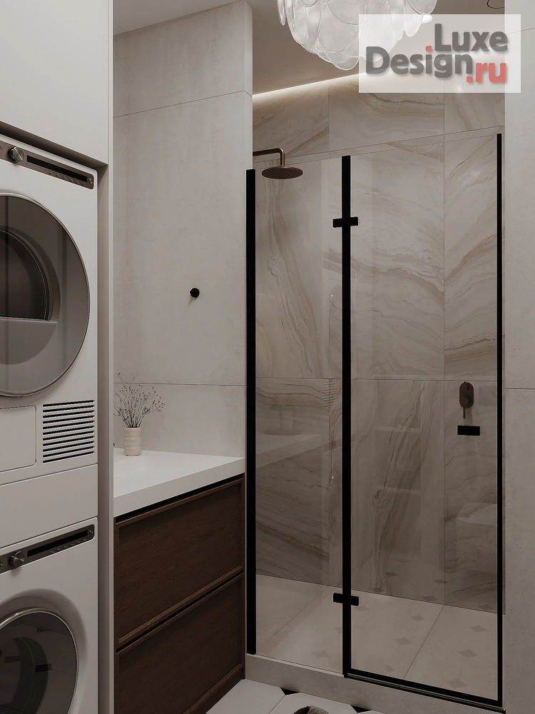 Дизайн интерьера однокомнатной квартиры "Ленина 1" (фото 2)