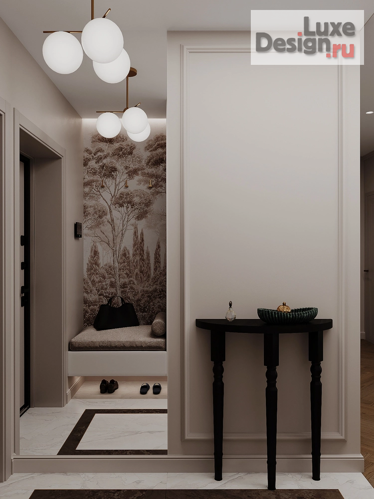 Дизайн интерьера двухкомнатной квартиры "ЖК "Ландыш"" (фото 11)