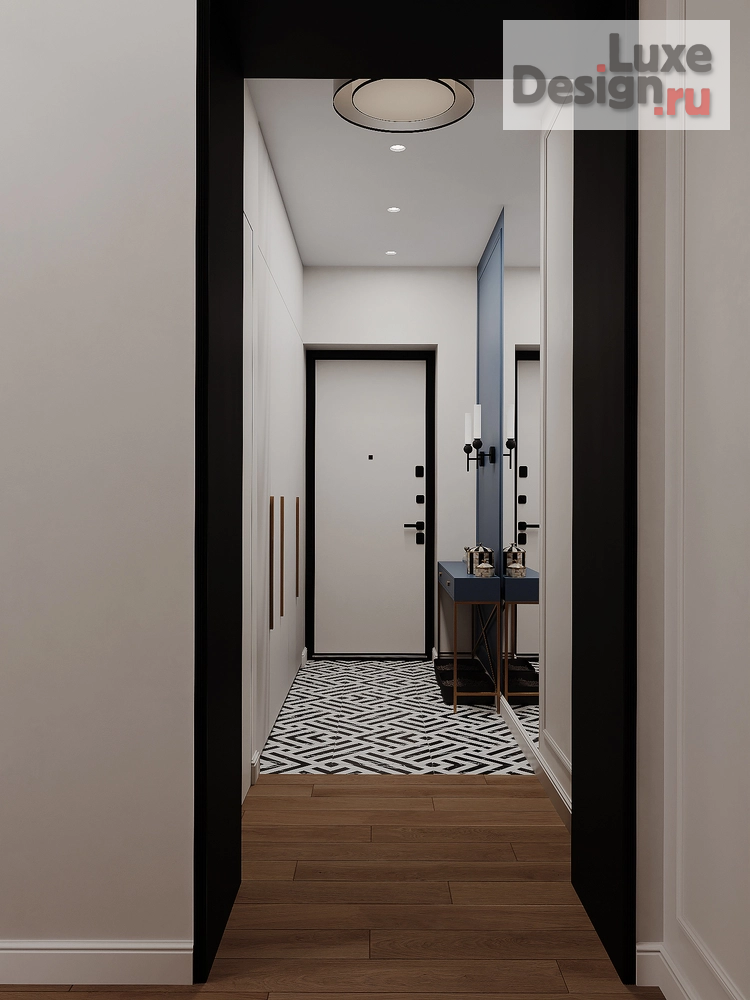 Дизайн интерьера однокомнатной квартиры "Ленина 1" (фото 7)