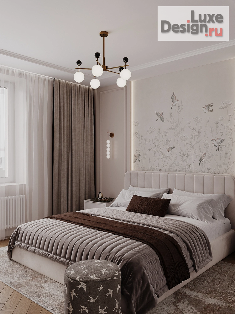 Дизайн интерьера двухкомнатной квартиры "ЖК "Ландыш"" (фото 7)