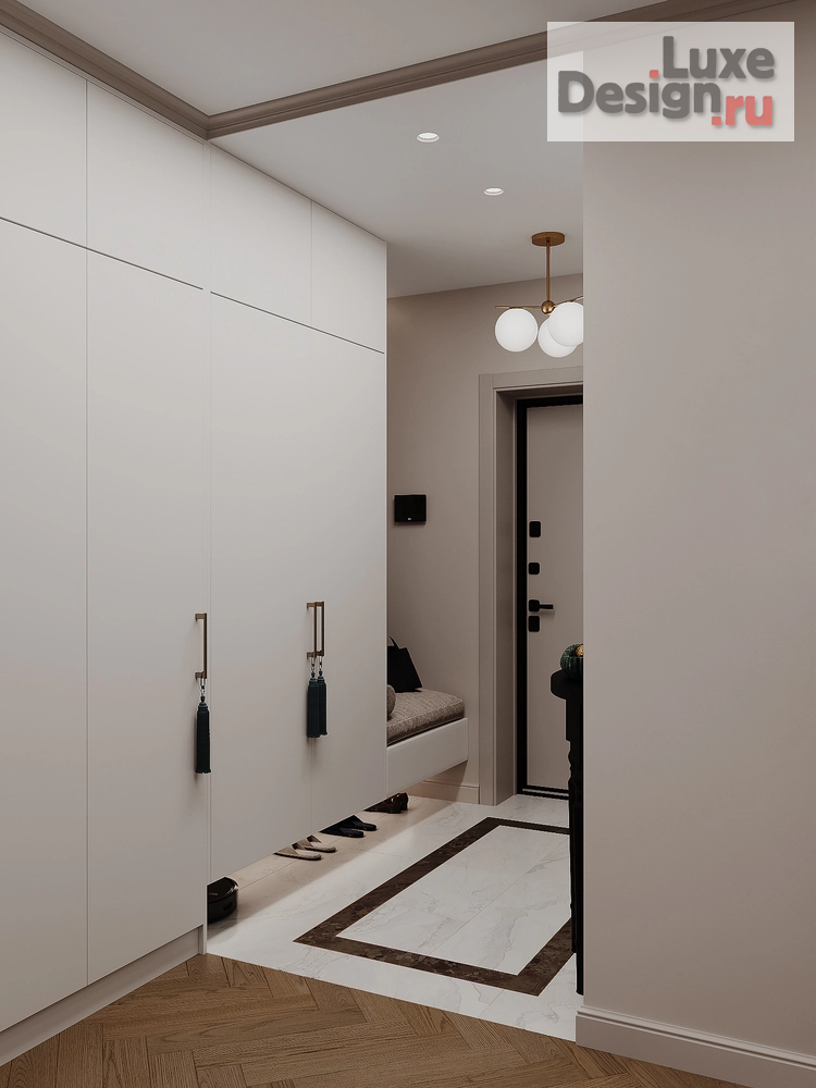 Дизайн интерьера двухкомнатной квартиры "ЖК "Ландыш"" (фото 13)