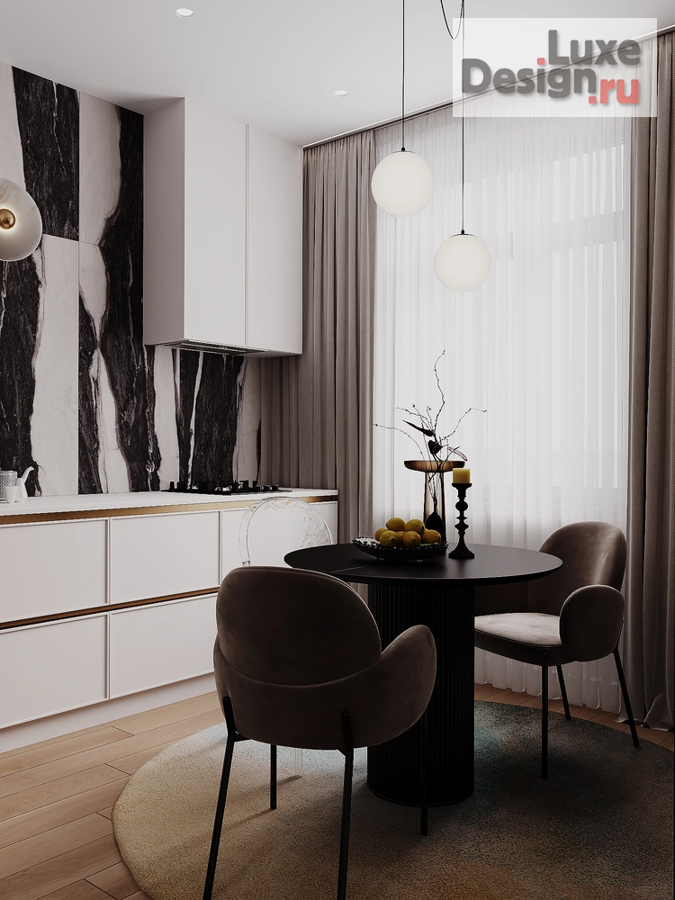 Дизайн интерьера однокомнатной квартиры "Ленина 1" (фото 8)