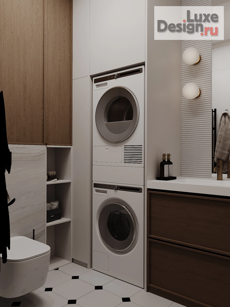 Дизайн интерьера однокомнатной квартиры "Ленина 1" (фото 4)