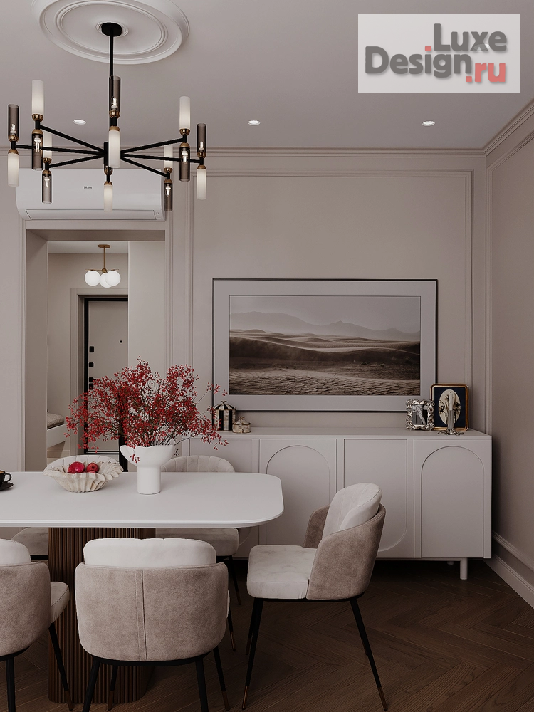 Дизайн интерьера двухкомнатной квартиры "ЖК "Ландыш"" (фото 15)