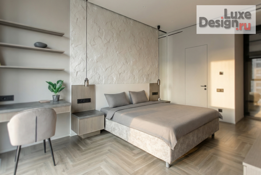 Дизайн интерьера двухкомнатной квартиры "РЕАЛИЗОВАННЫЙ ИНТЕРЬЕР В ЖК SIDNEY CITY 60 КВ.М" (фото 14)