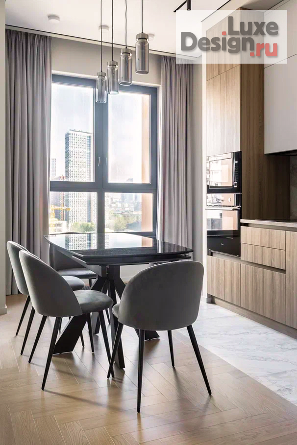 Дизайн интерьера двухкомнатной квартиры "РЕАЛИЗОВАННЫЙ ИНТЕРЬЕР ПОД СДАЧУ В ЖК SIDNEY CITY 60 КВ.М" (фото 8)