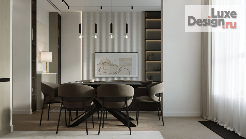 Дизайн интерьера двухкомнатной квартиры "РЕАЛИЗОВАННЫЙ ИНТЕРЬЕР ПОД СДАЧУ В ЖК SIDNEY CITY 60 КВ.М" (фото 27)