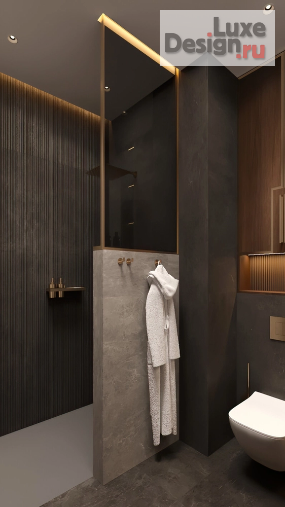 Дизайн интерьера двухкомнатной квартиры "ИНТЕРЬЕР В ЖК NAGATINO I-LAND 75 КВ.М" (фото 18)