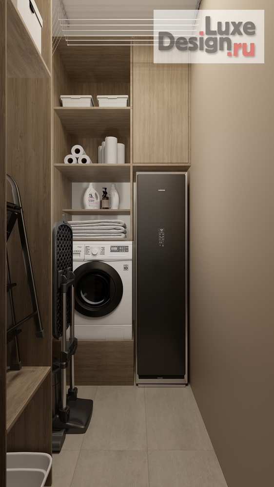 Дизайн интерьера трехкомнатной квартиры "ИНТЕРЬЕР КВАРТИРЫ В ЖК НАСТОЯЩЕЕ 95 КВ.М" (фото 18)