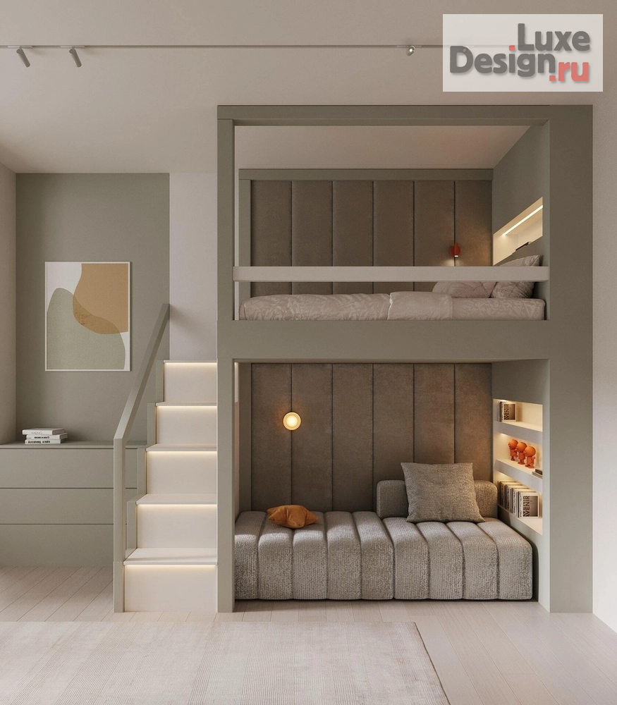 Дизайн интерьера трехкомнатной квартиры "Дизайн интерьера ЖК " Сити-парк"" (фото 5)