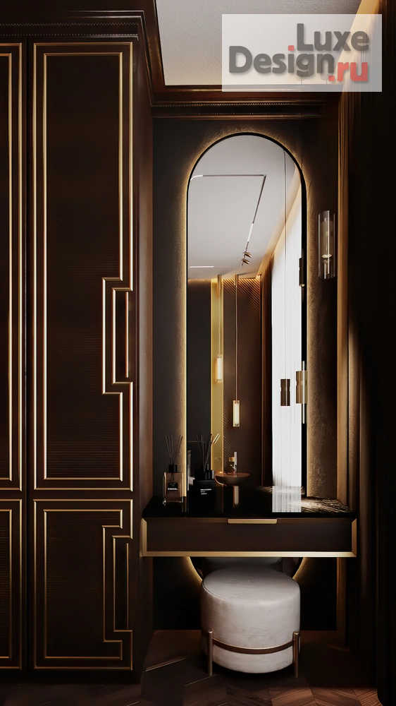 Дизайн интерьера двухкомнатной квартиры "ИНТЕРЬЕР В ЖК NAGATINO I-LAND 75 КВ.М" (фото 20)