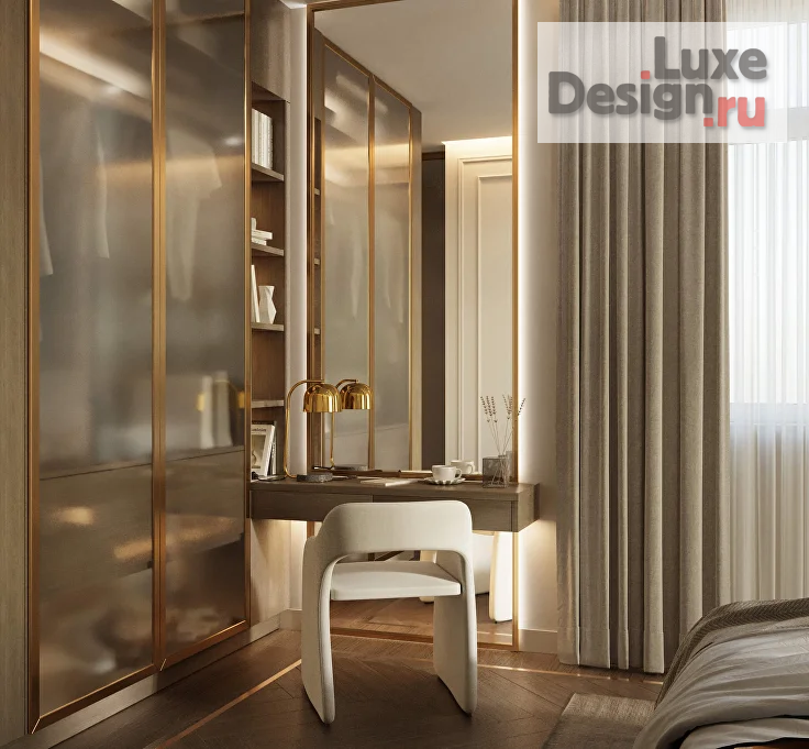 Дизайн интерьера трехкомнатной квартиры "Новая Москва " (фото 8)