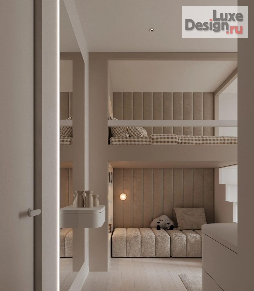 Дизайн интерьера трехкомнатной квартиры "ИНТЕРЬЕР КВАРТИРЫ В ЖК SITY PARK 150 КВ.М" (фото 3)