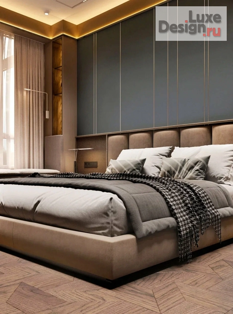 Дизайн интерьера трехкомнатной квартиры "ИНТЕРЬЕР КВАРТИРЫ В ЖК SITY PARK 120 КВ.М" (фото 13)