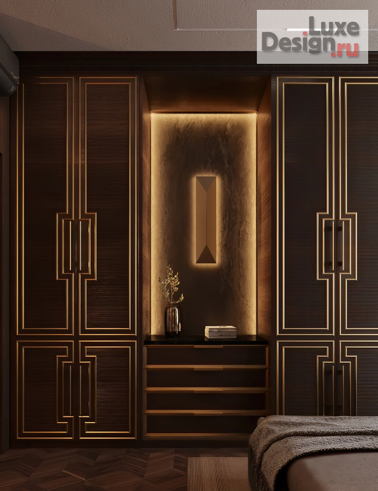 Дизайн интерьера двухкомнатной квартиры "ИНТЕРЬЕР В ЖК NAGATINO I-LAND 75 КВ.М" (фото 3)