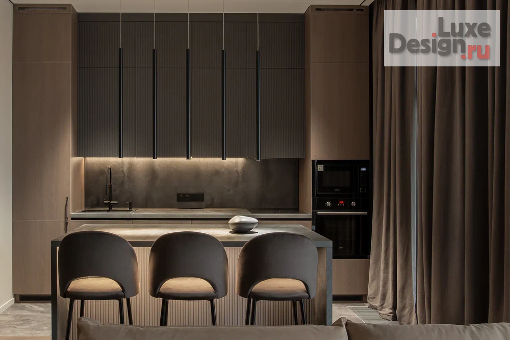 Дизайн интерьера двухкомнатной квартиры "РЕАЛИЗОВАННЫЙ ИНТЕРЬЕР В ЖК SIDNEY CITY 60 КВ.М" (фото 1)