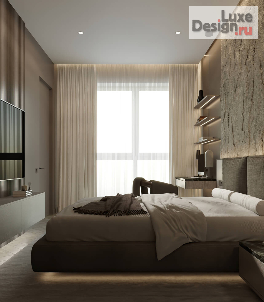 Дизайн интерьера двухкомнатной квартиры "РЕАЛИЗОВАННЫЙ ИНТЕРЬЕР В ЖК SIDNEY CITY 60 КВ.М" (фото 20)