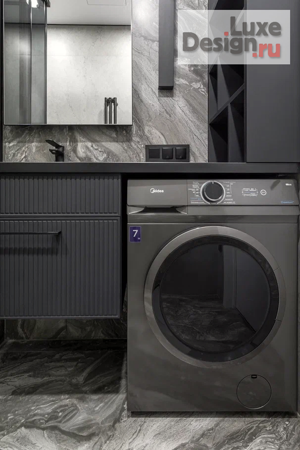 Дизайн интерьера двухкомнатной квартиры "РЕАЛИЗОВАННЫЙ ИНТЕРЬЕР ПОД СДАЧУ В ЖК SIDNEY CITY 60 КВ.М" (фото 3)