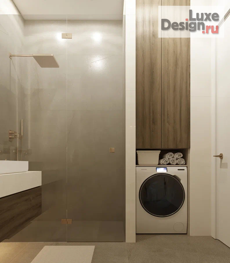 Дизайн интерьера двухкомнатной квартиры "ИНТЕРЬЕР КВАРТИРЫ ВО ВНУКОВО 60 КВ.М" (фото 13)