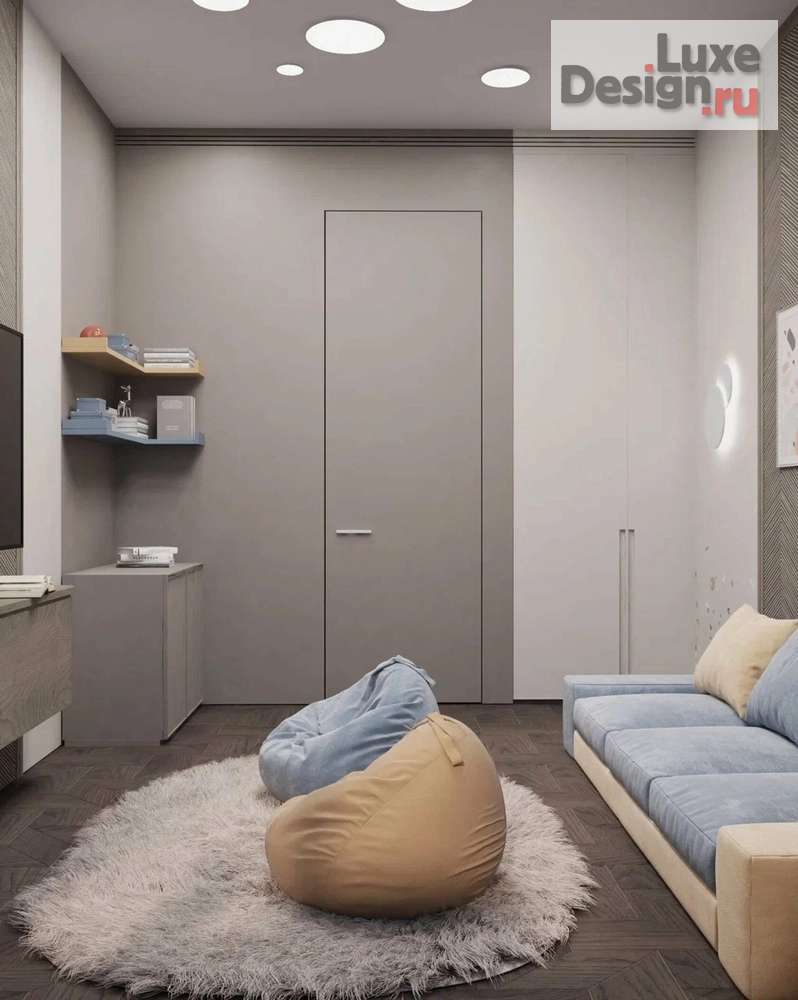 Дизайн интерьера трехкомнатной квартиры "ИНТЕРЬЕР КВАРТИРЫ В ЖК SITY PARK 120 КВ.М" (фото 14)