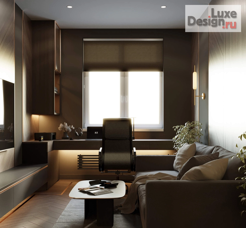 Дизайн интерьера трехкомнатной квартиры "Новая Москва " (фото 3)