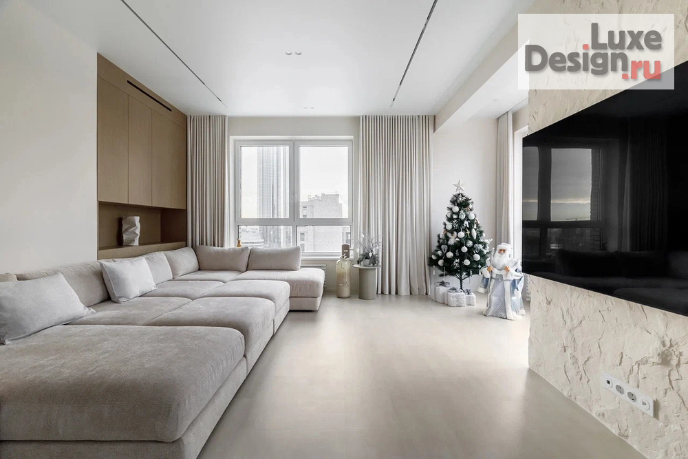 Дизайн интерьера трехкомнатной квартиры "ИНТЕРЬЕР КВАРТИРЫ В ЖК SITY PARK 150 КВ.М" (фото 11)