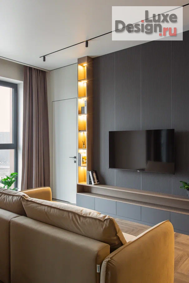 Дизайн интерьера двухкомнатной квартиры "РЕАЛИЗОВАННЫЙ ИНТЕРЬЕР В ЖК SIDNEY CITY 60 КВ.М" (фото 5)