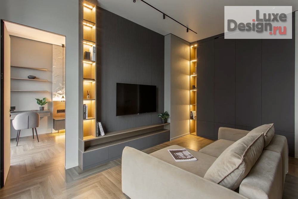 Дизайн интерьера двухкомнатной квартиры "РЕАЛИЗОВАННЫЙ ИНТЕРЬЕР В ЖК SIDNEY CITY 60 КВ.М" (фото 6)